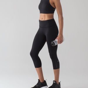 Lululemon Fast & Free Crop (19")